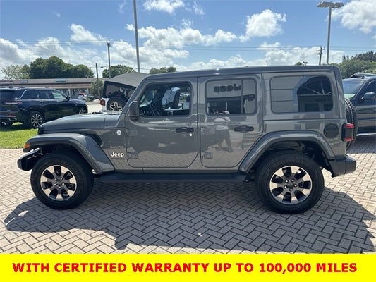 2020 Jeep Wrangler Unlimited Sahara in Stuart, FL - Wallace Auto Group
