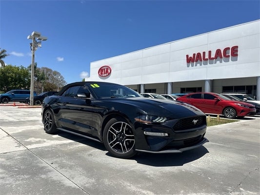2018 Ford Mustang EcoBoost in Stuart, FL - Wallace Auto Group