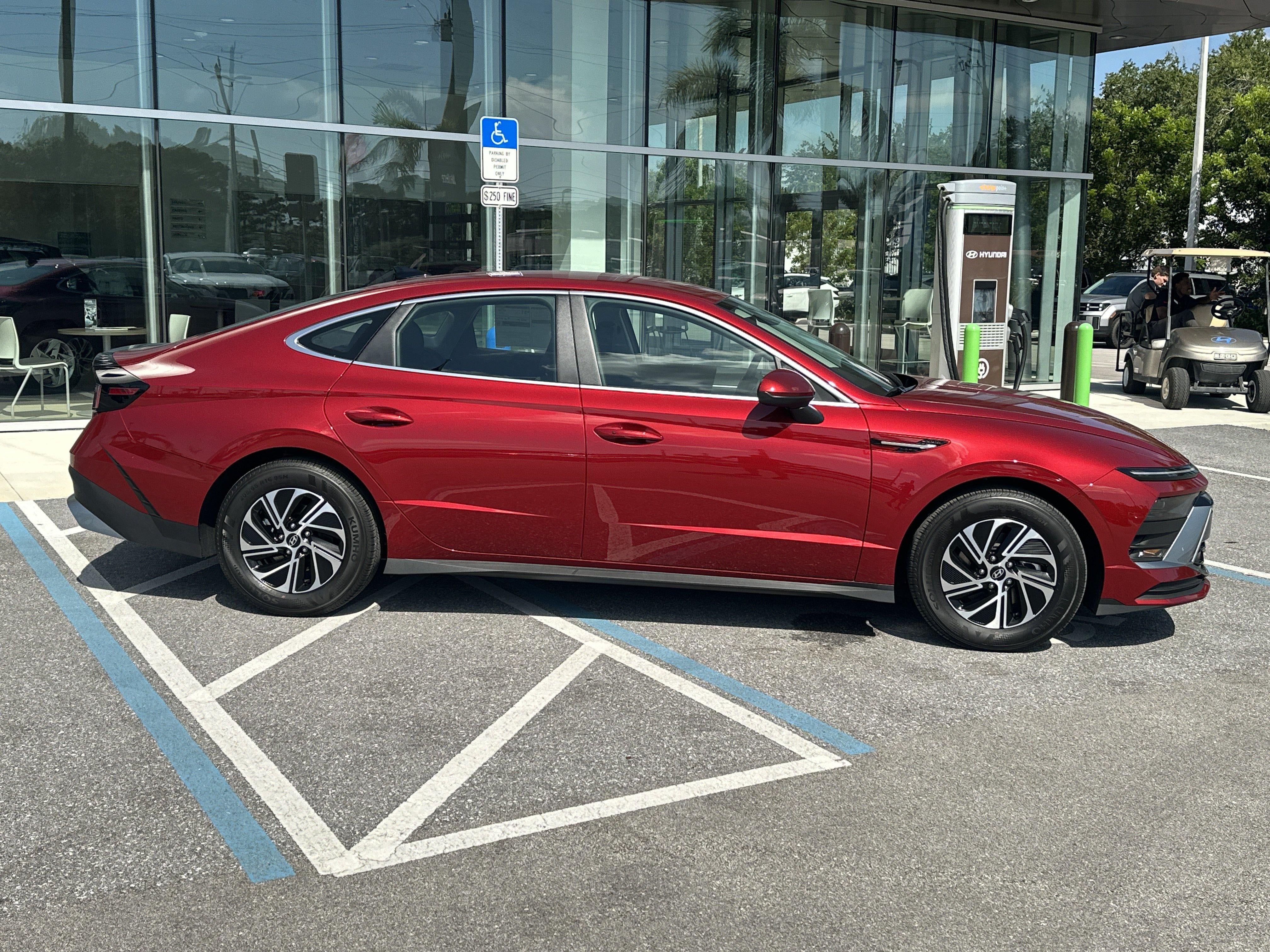 2026 Hyundai Sonata Hybrid Blue