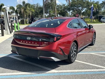 2026 Hyundai Sonata Hybrid Blue