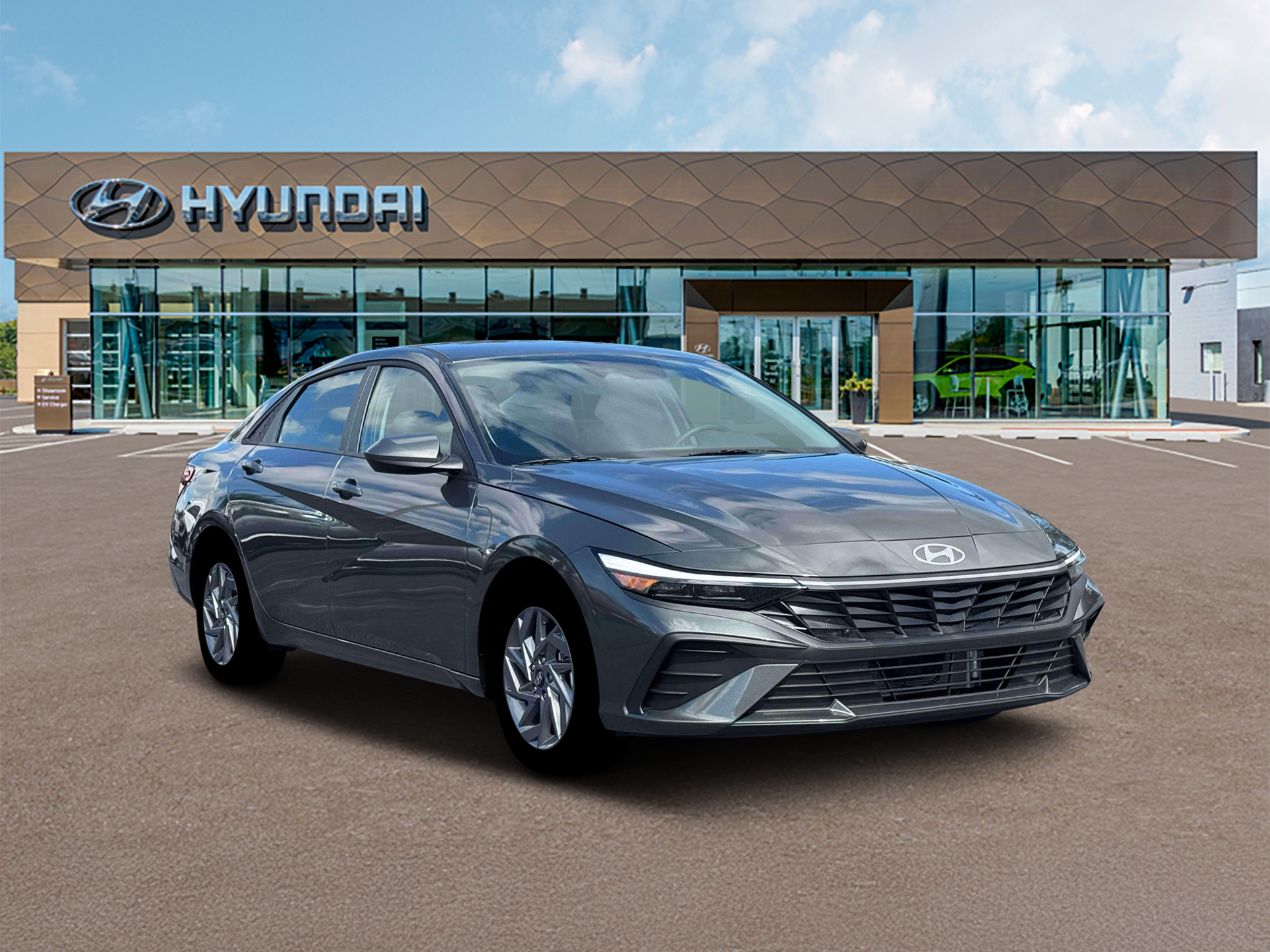 2026 Hyundai Elantra Hybrid Blue