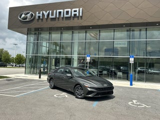 2026 Hyundai Elantra Hybrid Blue