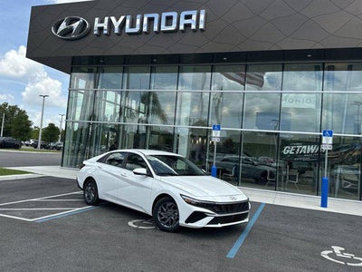 2025 Hyundai Elantra Hybrid Blue