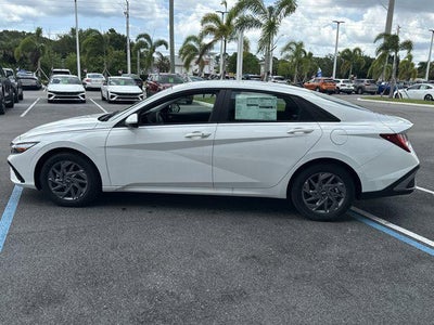 2025 Hyundai Elantra Hybrid Blue