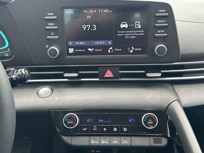 2025 Hyundai Elantra Hybrid Blue