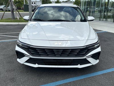 2025 Hyundai Elantra Hybrid Blue