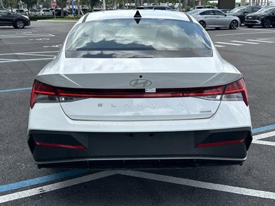 2025 Hyundai Elantra Hybrid Blue