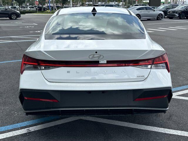 2025 Hyundai Elantra Hybrid Blue