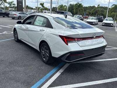 2025 Hyundai Elantra Hybrid Blue