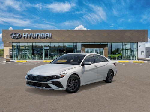 2026 Hyundai Elantra Hybrid Blue
