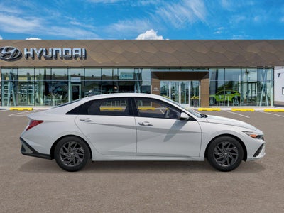 2026 Hyundai Elantra Hybrid Blue