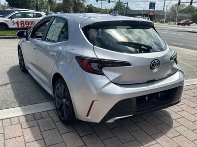 2023 Toyota Corolla Hatchback XSE