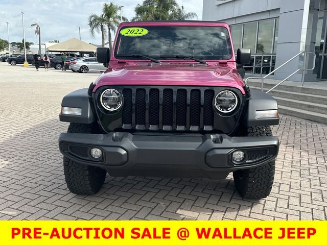 2022 Jeep Wrangler Unlimited Willys