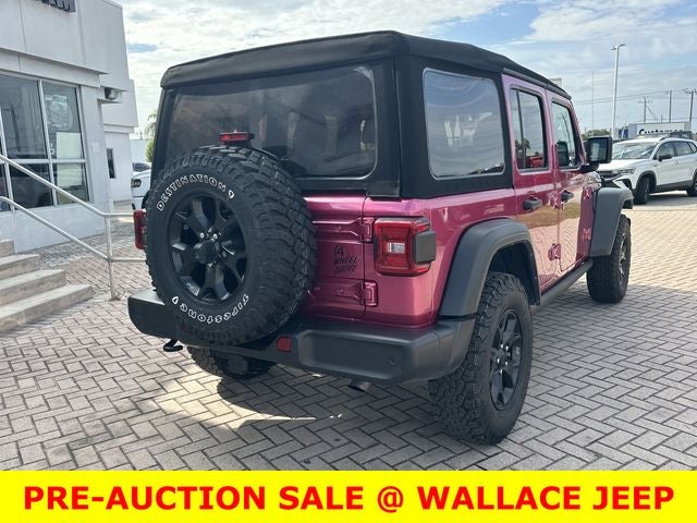 2022 Jeep Wrangler Unlimited Willys