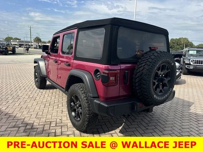 2022 Jeep Wrangler Unlimited Willys