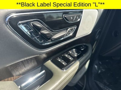 2022 Lincoln Navigator L Black Label Special Edition Pkg