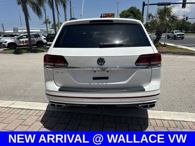 2021 Volkswagen Atlas 3.6L V6 SE w/Technology R-Line