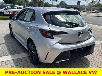 2023 Toyota Corolla Hatchback XSE