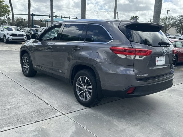 2019 Toyota Highlander Hybrid XLE