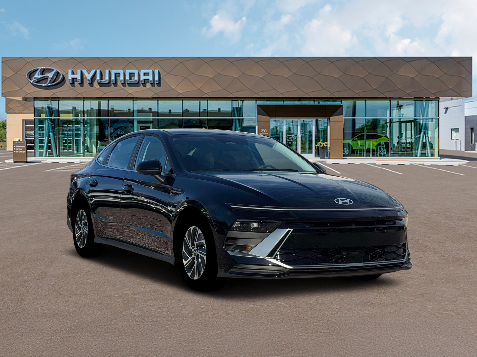 2026 Hyundai Sonata Hybrid Blue