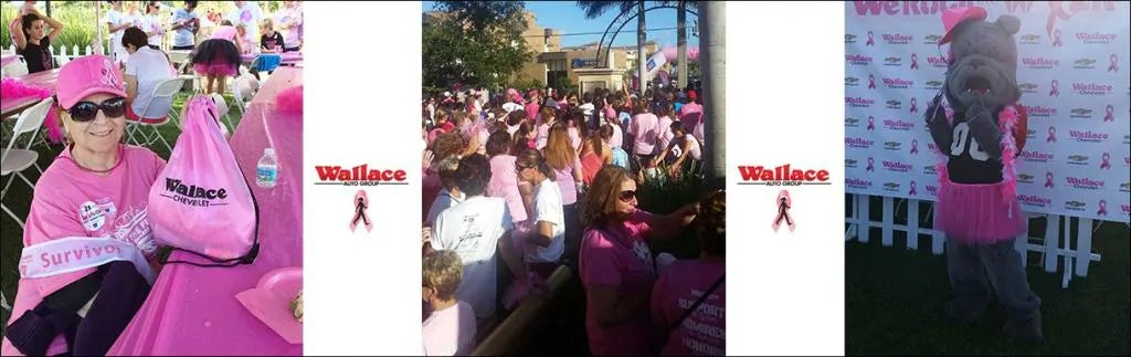 Wallace Auto Group supports breast cancer awareness