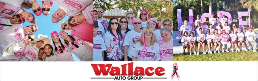 Wallace Auto Group supports breast cancer awareness